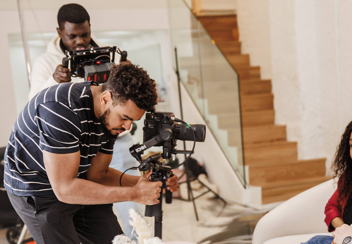 Équipe photo et vidéo By Kamal Films en action